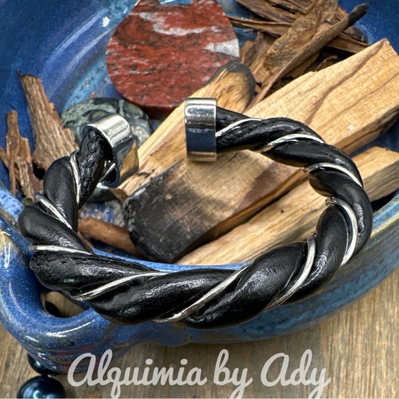 Alquimia by Ady Black and Silver Bracelet - Picture 2 of 2